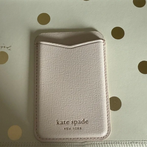 Kate Spade Pink MagSafe Phone Wallet - Picture 1 of 2